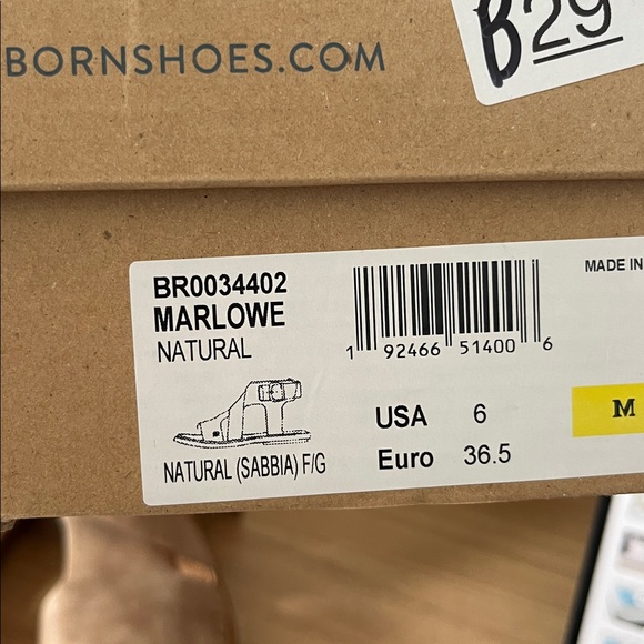 Born Womens Marlowe Sandal Size 6 - Picture 12 of 12